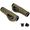 Green, variant on Mosiee Mountain Bike Handlebar Grips Anti-Slip Silicone 130Mm Long for 22.2Mm Handlebar Brown