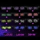 thumbnail image 5 of Control De Aplicación De Anteojos LED Bluetooth Para Raves Fun Flashing Display Text Green Sunnimix cosplay anime bluetooth, 5 of 8
