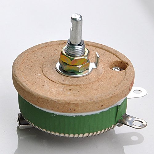 Variable Resistor,Rheostat 50 Watts. 50W 50 OHM High Power Wirewound Potentiometer 