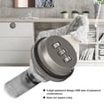 thumbnail image 1 of Mechanical Lock, Zinc Alloy Password Lock Long Service Life 1000 Sets Password Combinations  for Home Security Black Ruthenium 20mm/0.79in, 1 of 7