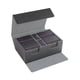 thumbnail image 5 of Estuche organizador de cartas de juego multifunción con capacidad para 400 cartas coleccionables Interior gris morado., 5 of 9