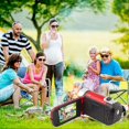 thumbnail image 4 of Digital Children's Camcorder, Full HD 270° Rotation 1080P 16X HD Video DV Camera for Kids (Red), 4 of 5