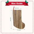 thumbnail image 3 of Bingfone Bamboo Raft Print Personalized Christmas Stocking - Snowman Design Large 18 inch,Family Holiday Season Decor, 3 of 8