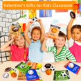 thumbnail image 4 of Tarjetas de regalos deportivos de San Valentín para el aula de niños, 4 of 7