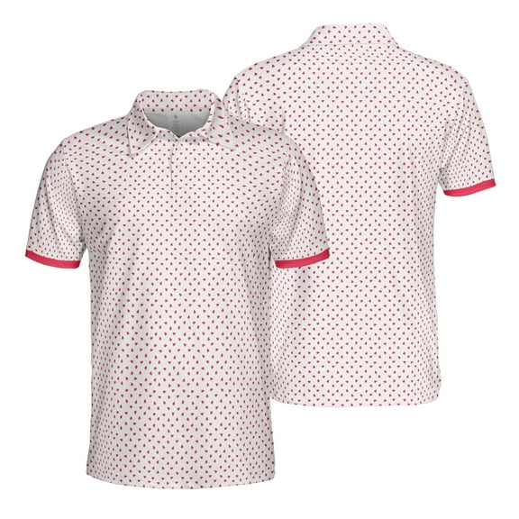Watermelon Season Polo Shirt for Men and Women Short Sleeve Summer Vibes