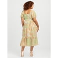 thumbnail image 3 of Jessica Simpson Women's Plus Emmory Tiered Maxi Dress, Sizes 0X-4X, 3 of 6