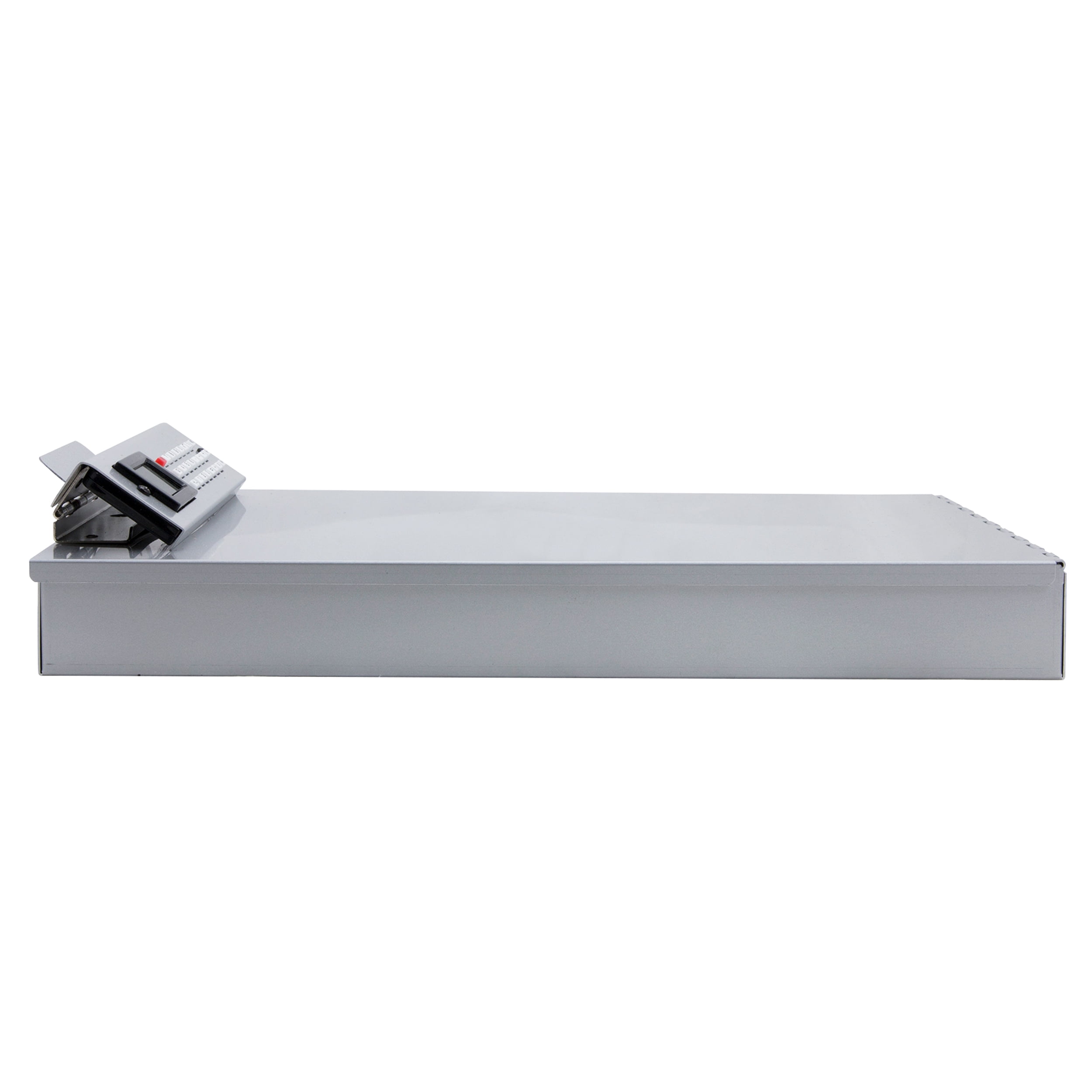 Saunders 11025 Redi-Mate Aluminum Storage Clipboard, 1" Capacity, Holds 8-1/2w x 12h, Silver