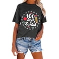 thumbnail image 4 of Fiudx Camisetas para Mujer Blusa de Manga Corta con Cuello Redondo y Pantalón Corto Informal para Mujer a La Moda, 4 of 4