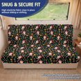 thumbnail image 2 of Psesaysky Stretch RV Jackknife Sofa Slipcovers Suitable for Camper Motorhome RV Folding Sofa Bed, Christmas Santa Pattern Fit for Camper RV Sofa, 2 of 7