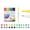 Multicolor 7W9, variant on Staron under $5! Double Tip Marker Pens 24 Colors, Watercolor Highlighter Set for Drawing Coloring, Artistic Painting Markers