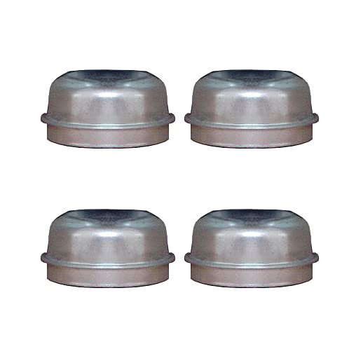 Tapa de cubo de rodamiento de remolque, cubierta antipolvo para barco de pesca, remolque de velero (2 pulgadas), 4 Uds.
