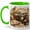 Green, variant on Vintage Camera Coffee Mug, Floral Bird Photography Mug, Retro Camera Ceramic Mug, Photographer Gift, Cottagecore Photo Lover Cup, 11 oz