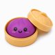 thumbnail image 1 of Pelota antiestrés squishy Stantam de dumpling morado, juguete fidget, 1 of 7