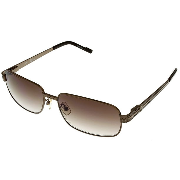 Dunhill Dunhill Sunglasses Unisex DU538 03A Brown Rectangular Size