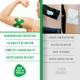 thumbnail image 7 of Not Just a Patch X-Patch CGM Sensor Patches – 20 Count Green Water Resistant Adhesive Patches for Omnipod 5, Dexcom G6 & Libre 2, 7 of 7