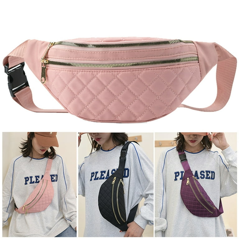 1Pack Fanny Pack Waist Pack for Women,Fashion Belt Bags Gifts for Teen  Girls,Cute Bum Bag for Travel Hiking Cycling Running,Phone Bag Carrying All