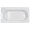 White, variant on American Standard Princeton 60 in. Left Hand Drain Rectangular Apron Front Bathtub in White