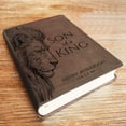 thumbnail image 2 of Personalized ESV Journaling Bible for Men, Son of a King Lion Engraved Design, Custom Name Holy Bible – Christian Baptism & Faith Gift, 2 of 9