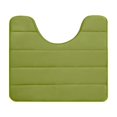 thumbnail image 2 of Kezqiaxn Toilet Rugs U Shaped Washable Non Slip Bath Mat Quick Dry Memory Foam Rug U Shape Toilet Mats Bathroom Rugs Soft Comfortable Water Absorption Thick Machine Washable Green, 2 of 7