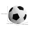 thumbnail image 4 of Almohada de peluche de fútbol suave. Juguete de peluche de fútbol. Juguete de peluche de fútbol., 4 of 6