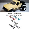 thumbnail image 2 of ZheElen 1piece Reliable Chassis For WPL 1/16 B24 RC Car Accessories Replacement Parts Red, 2 of 6
