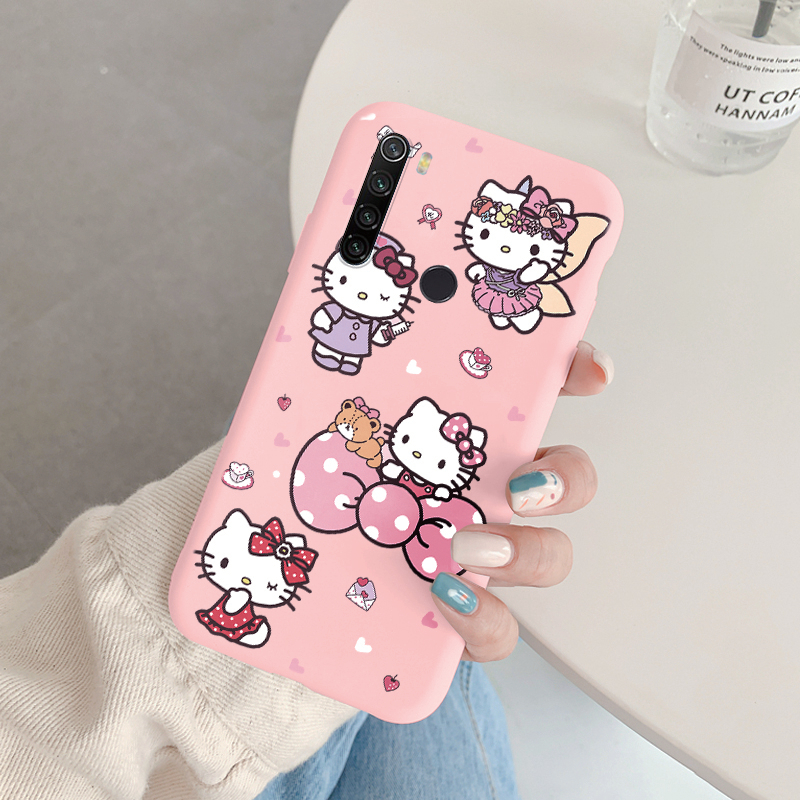 Cute Phone Case For Xiaomi Redmi Note 8 8T Pro note8 Girl Anti