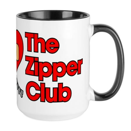 

CafePress - The Zipper Club - 15 oz Ceramic Large Mug