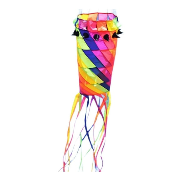 Cometa grande, tubo giratorio Popular, decoración de cometa, multiusos, portátil, única, cola larga, cometa de cola giratoria para actividades en el