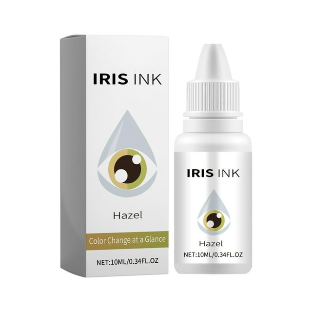 Iris Ink Eye Drops, Color-Changing Eye Drops Eye Color Changing Drops, Change Your Eye Color, Bright Your Eye Color 10ml
