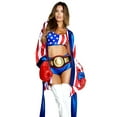 thumbnail image 2 of Womens Sexy Get 'Em Champ Boxer Costume, 2 of 3