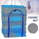 thumbnail image 1 of Sunning Net Folding Dried Fish Drying Cage Multi-function Nylon Net for Fishing, 1 of 3