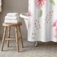 thumbnail image 2 of Creative Products Light Watercolor Buds 71x74 Shower Curtain, 2 of 6