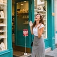 thumbnail image 6 of 2pcs Adjustable Pedestal Poster Sign Stand, 8.5 x 11 Inch Heavy Duty Aluminum Sign Holder, Vertical and Horizontal Poster Stand, Floor Standing Display for Advertisement Menu Display, Silver, 6 of 7