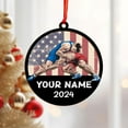 thumbnail image 2 of Personalized Wrestling Christmas Ornament 2025 Wrestling Christmas Ornament Gift for Wrestling Player Wrestling Christmas Tree Ornaments for Boys or Girls (Acrylic, Style 4) - 3539, 2 of 5