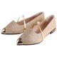 thumbnail image 3 of 1 par de zapatos planos puntiagudos de verano color piel, elegantes, antideslizantes, con perlas, para mujer soltera, 3 of 5