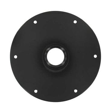 Proximity Carbon steel mounting flange with half coupling. FLG-CSH