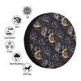 thumbnail image 5 of Rv Spare Tire Cover 17 inch - Cartoon Funny Snake Moon Leaf Tire Covers for Trailers, Adjustable Camper Spare Tire Cover, 5 of 7