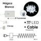 thumbnail image 3 of Serie Navideña La Merced  Decorativa Luz Led Blanca Fría 100 Focos Cable Transparente 7 m, 3 of 3