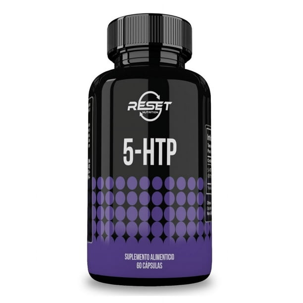 Reset Nutrition 5-HTP | 100 Mg | 30 Servings | 60 Capsules | Hecho en USA RESET NUTRITION 5-HTP