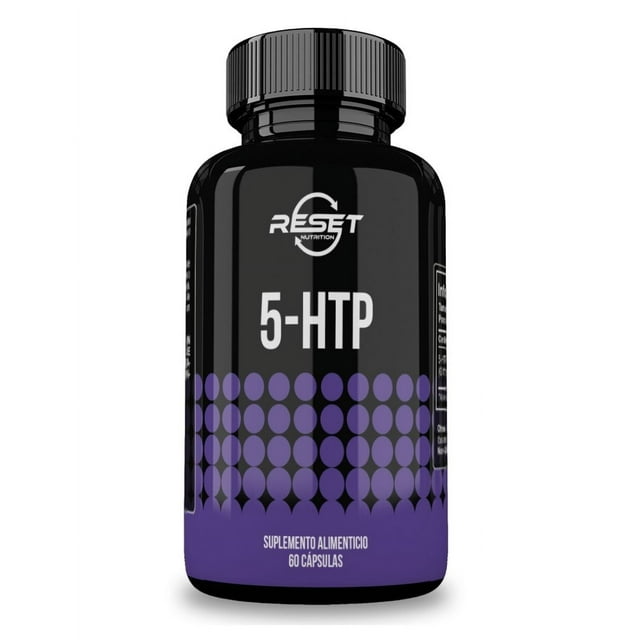 Reset Nutrition 5-HTP | 100 Mg | 30 Servings | 60 Capsules | Hecho en USA RESET NUTRITION 5-HTP