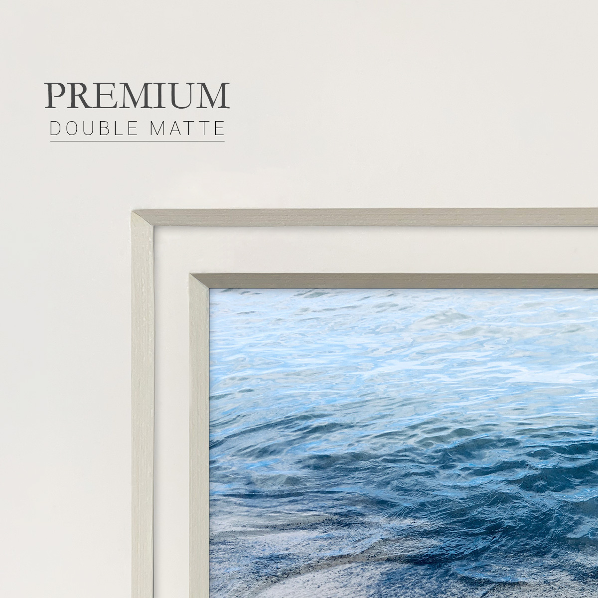 Aegean Blue WaterPremium Framed Print