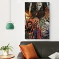 thumbnail image 4 of Michael Myers Halloween Paintings, 16x24inch Single Hanging Painting Home Decor Canvas Wall Art Painting, 4 of 8