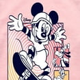 thumbnail image 3 of Disney - Mickey & Friends - Mickey Skateboarding - SK8 Crew - Toddler And Youth Girls Raglan Graphic T-Shirt, 3 of 4