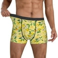thumbnail image 3 of Mens Underwear - Lemon (2) Breathable Stretch Boxers for Men Athletic Mens Boxer Briefs, 3 of 7