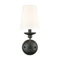 thumbnail image 5 of 4381-MB Millennium Lighting Delvona - 1 Light Wall Sconce-15.38 Inches Tall and 7.38 Inches Wide-Matte Black Finish, 5 of 5