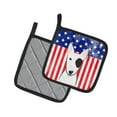 thumbnail image 2 of Carolines Treasures BB2139PTHD Flag and Bull Terrier Pair of Pot Holders , 7.5HX7.5W, multicolor, 2 of 3