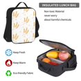 thumbnail image 5 of Pofeuu Wheat Print Backpack Travel Backpacks With Lunch Bag Pencil Bag Set 3 pcs Set Cartoon Backpack, 5 of 7