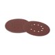 thumbnail image 1 of Hojas de lijado de gancho y lazo Unique Bargains 225x225mm rojas 10 piezas 320 grano, molienda y pulido eficientes para la fabricación y reparación de automóviles y trabajos en madera, 1 of 7