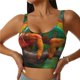 thumbnail image 1 of Balery Chameleon Sujetadores deportivos con espalda cruzada para mujer, acolchados, sin costuras, de alto impacto, ideales para yoga, gimnasio, entrenamiento y fitness.-Large, 1 of 8