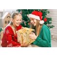 thumbnail image 4 of Caja de regalo Jaywayang Holiday Gold de 25 cm con cinta y papel, 4 of 6